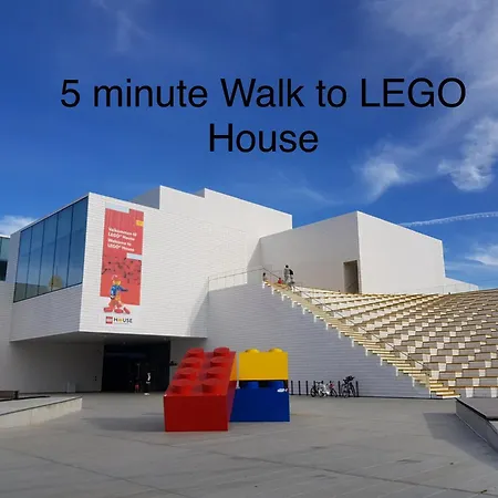300meter Walk To Lego House-best Location-garden On Site-n18 아파트 빌룬드