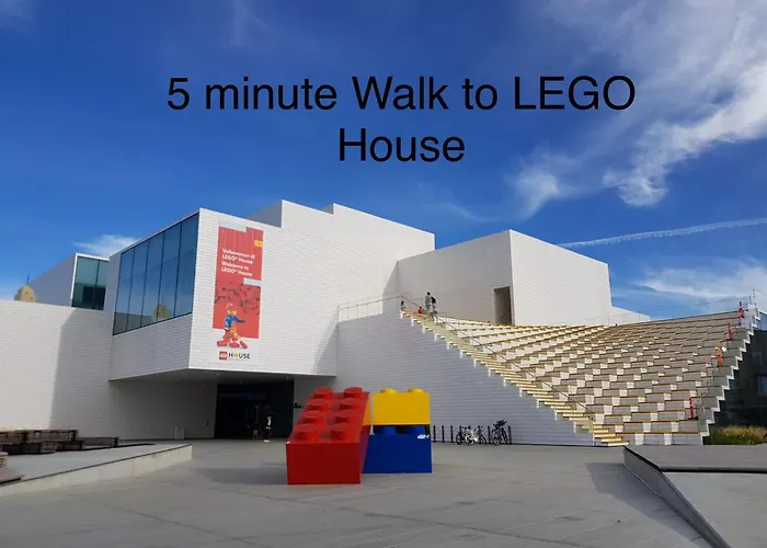 300meter Walk To Lego House-best Location-garden On Site-n18 아파트 빌룬드